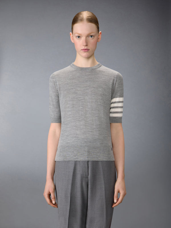 FINE MERINO WOOL 4-BAR TEE - image 1