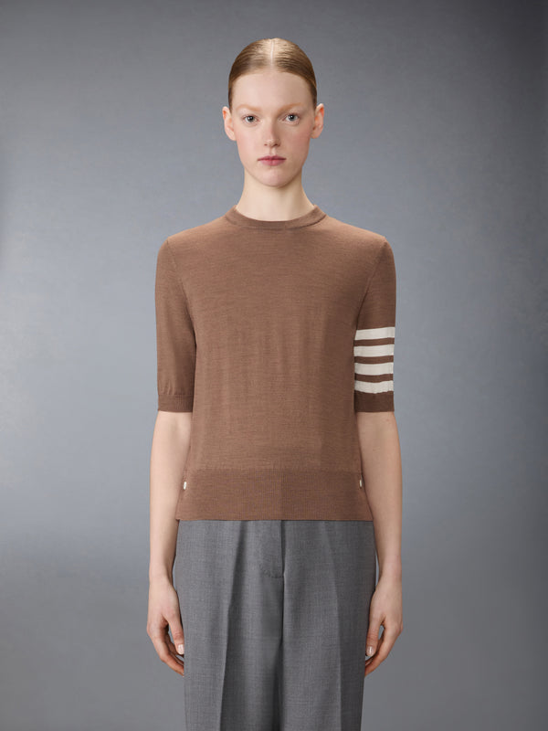 FINE MERINO WOOL 4-BAR TEE - image 1