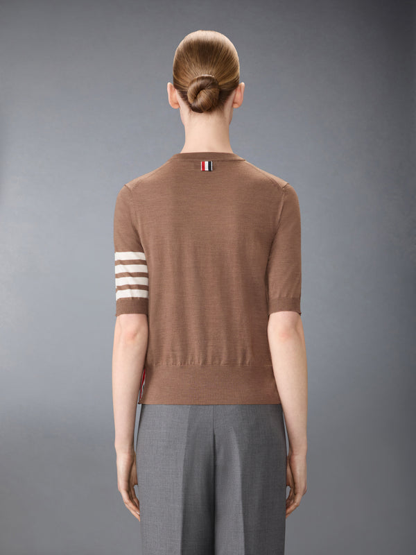 FINE MERINO WOOL 4-BAR TEE - image 3