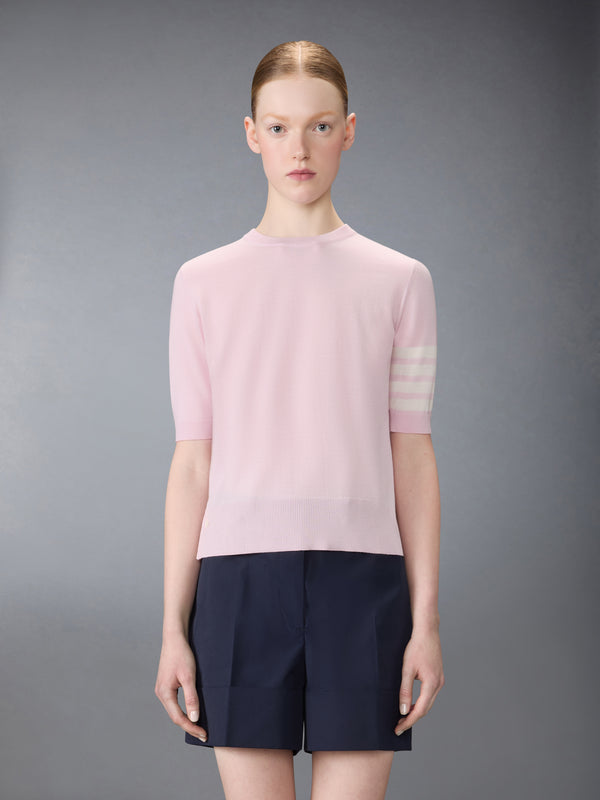 FINE MERINO WOOL 4-BAR TEE - image 1