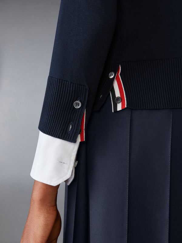 COTTON 4-BAR CREW NECK PULLOVER - image 5