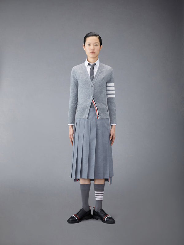 CLASSIC CASHMERE 4-BAR V-NECK CARDIGAN - image 3