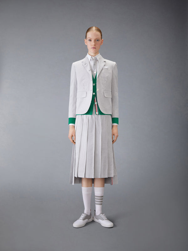 CLASSIC CASHMERE 4-BAR V-NECK CARDIGAN - image 3