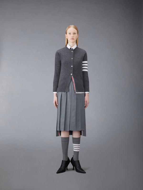 CLASSIC CASHMERE 4-BAR CREW NECK CARDIGAN - image 3