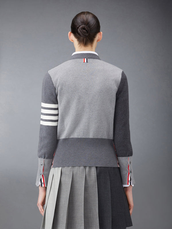 ファンミックス クレープ 4BAR カーディガン - image 2