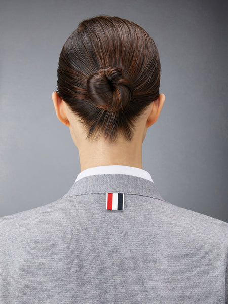 ウール ロング Vネック カーディガン