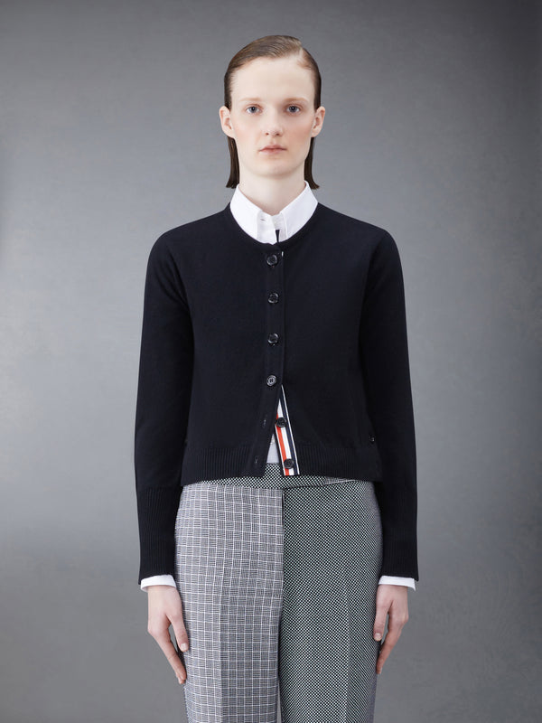 Cashmere Cropped Crew Neck Shell Top - featured image