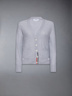 COTTON V NECK CARDIGAN