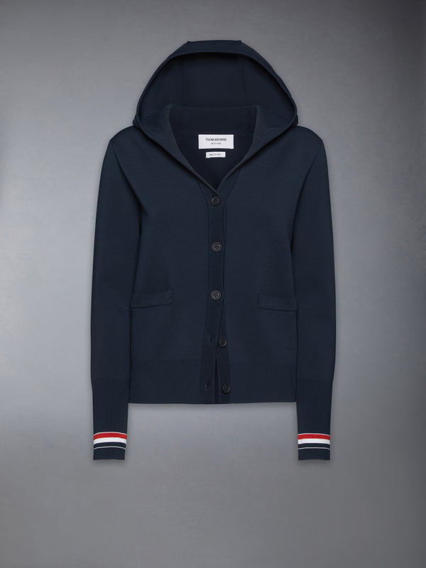 VISCOSE CARDIGAN HOODIE - featured image