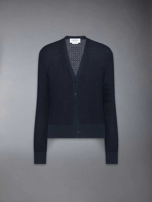 COTTON CASHMERE V NECK CARDIGAN - featured image
