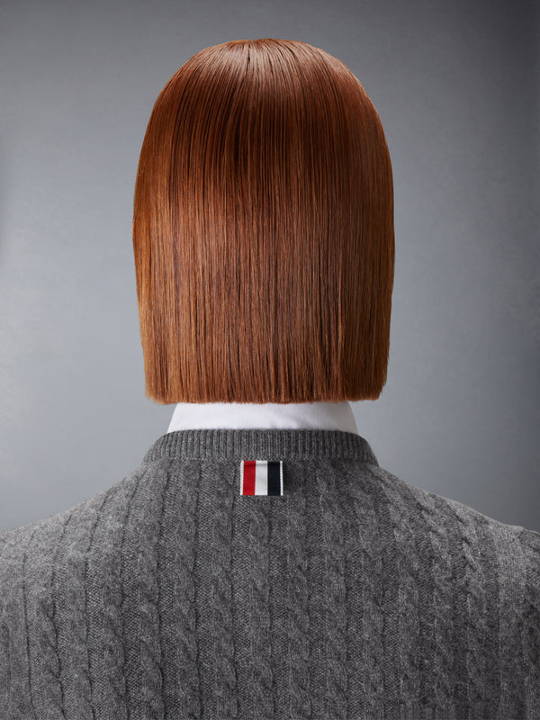 BABY CABLE STITCH CASHMERE CARDIGAN - image 5