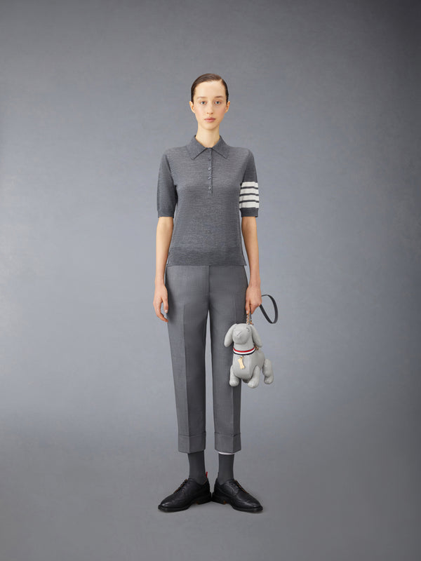 WOOL 4-BAR RELAXED POLO - image 3