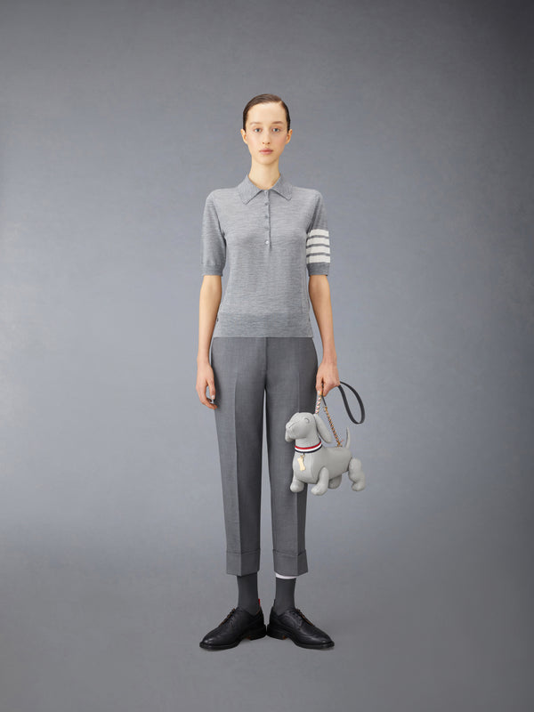 WOOL 4-BAR RELAXED POLO - image 3