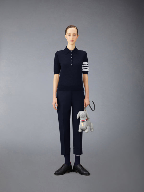 WOOL 4-BAR RELAXED POLO - image 3