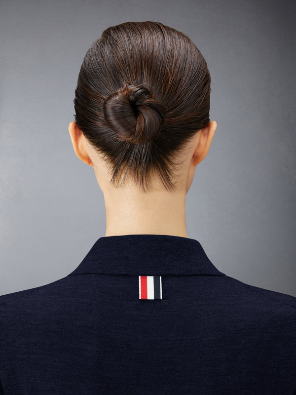 WOOL 4-BAR RELAXED POLO - image 5