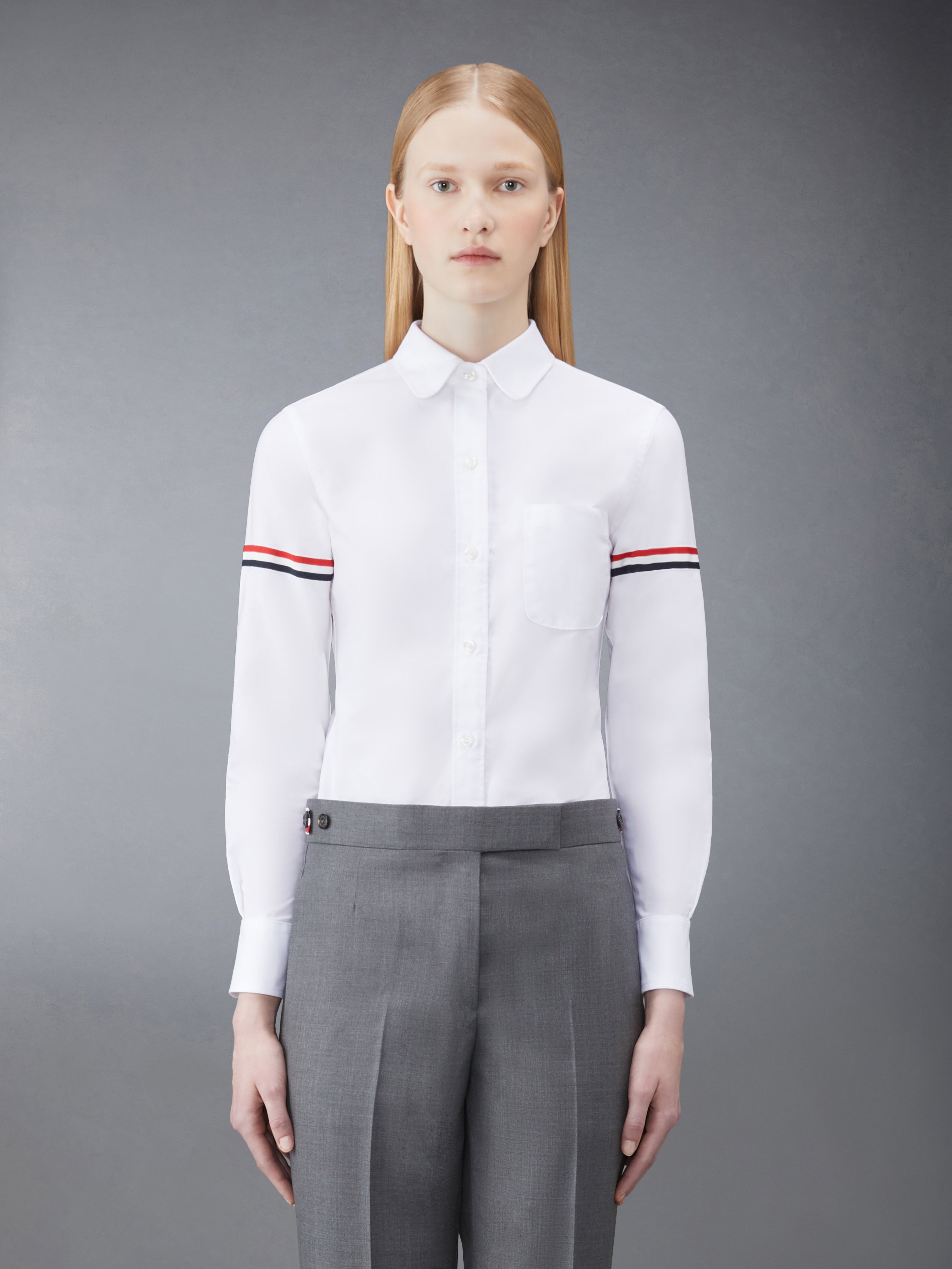 Women's Armband Classic Oxford Shirt in White Size 42 Women's Armband Classic Oxford Shirt in White Size 42