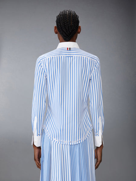 AWNING STRIPED POPLIN CLASSIC LONG SLEEVE SHIRT