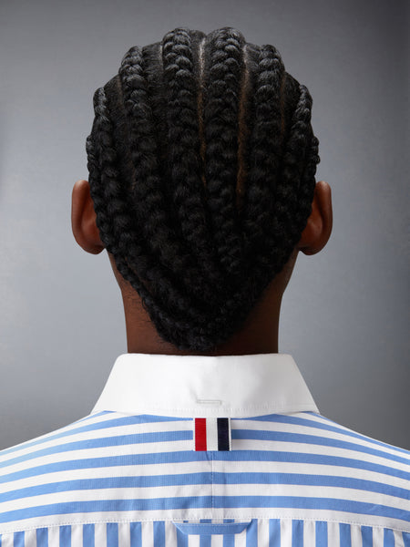 AWNING STRIPED POPLIN CLASSIC LONG SLEEVE SHIRT