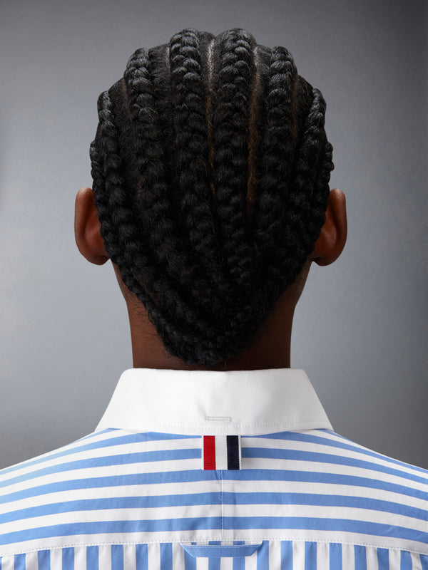 AWNING STRIPED POPLIN CLASSIC LONG SLEEVE SHIRT - image 6