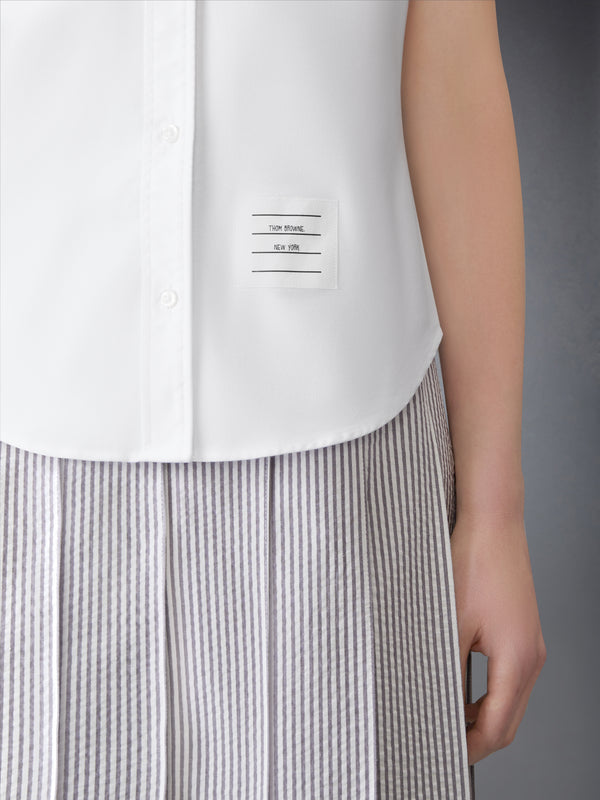 OXFORD ROUND COLLAR SHORT SLEEVE SHIRT - image 6