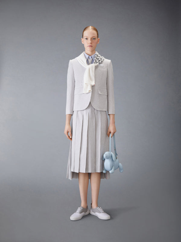 OXFORD ROUND COLLAR SHORT SLEEVE SHIRT - image 5