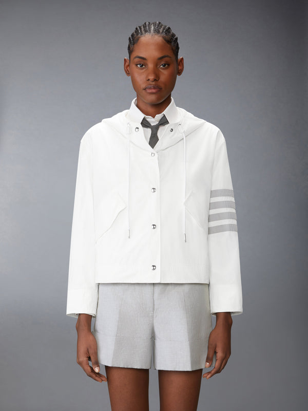 MEMORY TECH 4-BAR CROPPED ANORAK JACKET - image 1