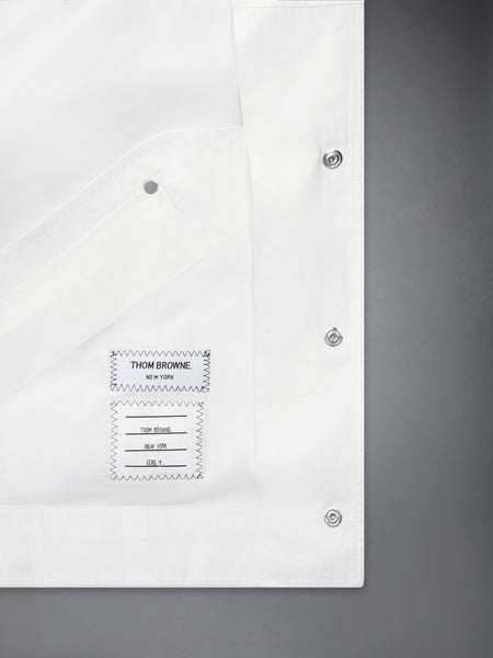MEMORY TECH 4-BAR CROPPED ANORAK JACKET