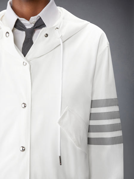 MEMORY TECH 4-BAR CROPPED ANORAK JACKET