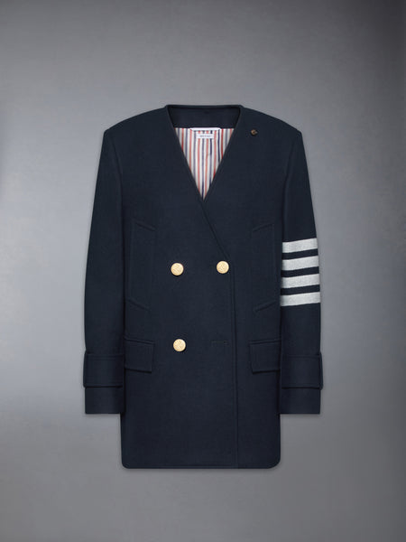 MELTON 4-BAR PEACOAT