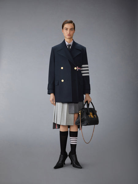 MELTON 4-BAR PEACOAT