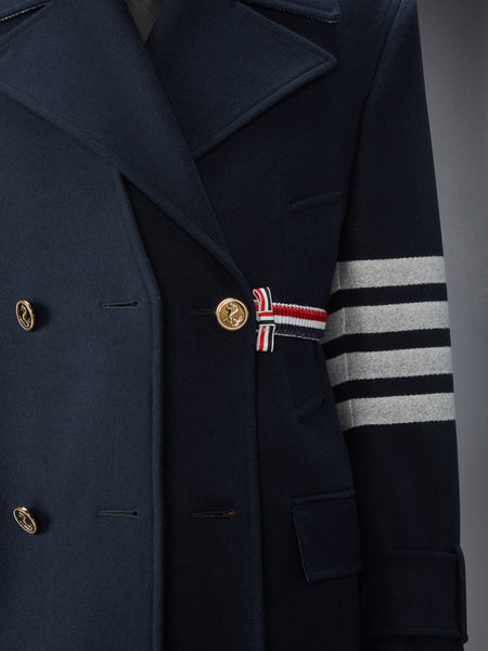 MELTON 4-BAR PEACOAT