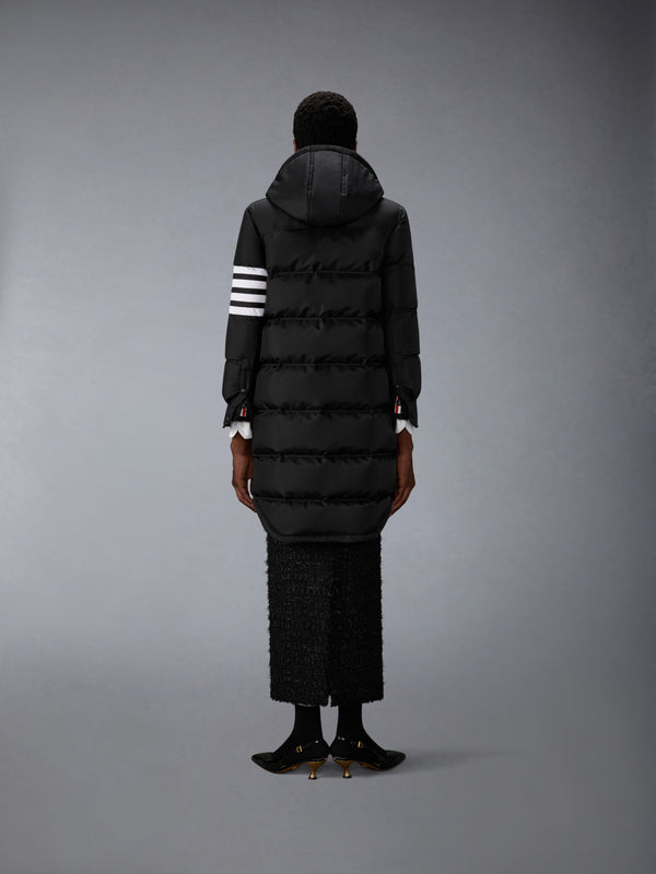 SHINY RIPSTOP LIGHTWEIGHT DOWN FILLED 4-BAR PARKA - image 3