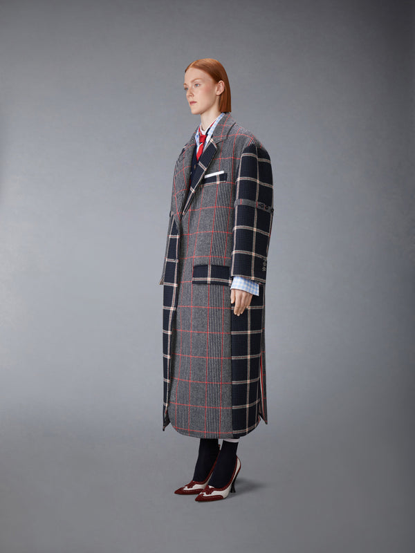 FUNMIX PRINCE OF WALES ARMBAND OVERCOAT - image 2