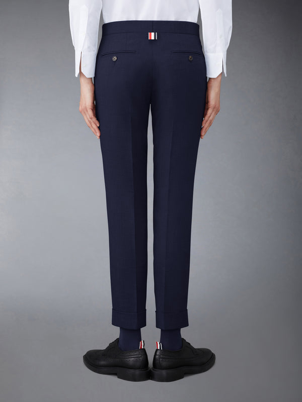 TWILL LOW RISE SKINNY TROUSERS - image 2