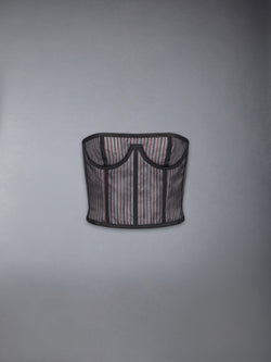 SILK ORGANZA CORSET