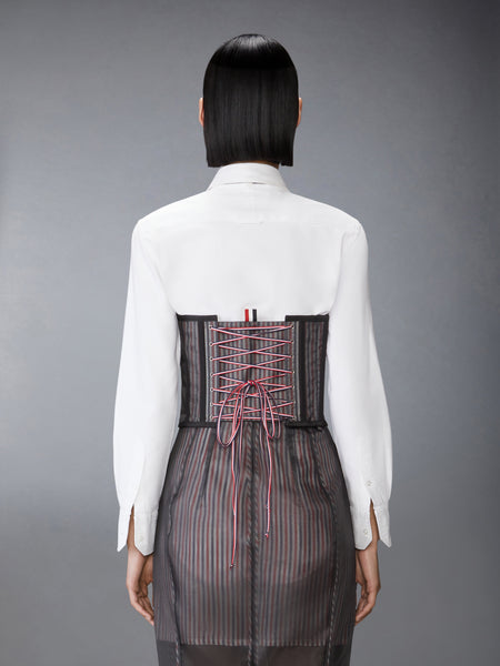 SILK ORGANZA CORSET