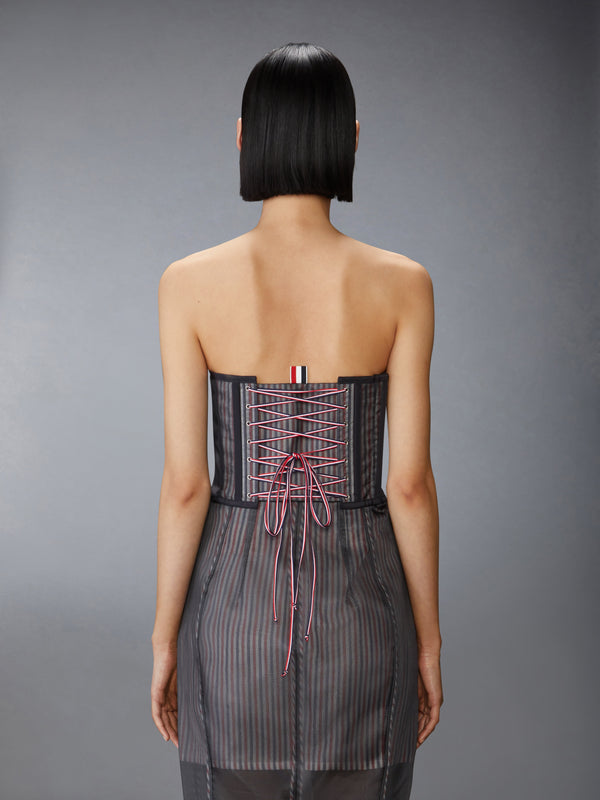 SILK ORGANZA CORSET - image 4