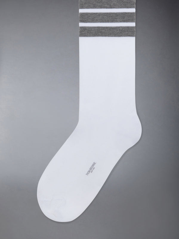 CHILDREN'S COTTON 4-BAR KNEE HIGH SOCKS - image 2