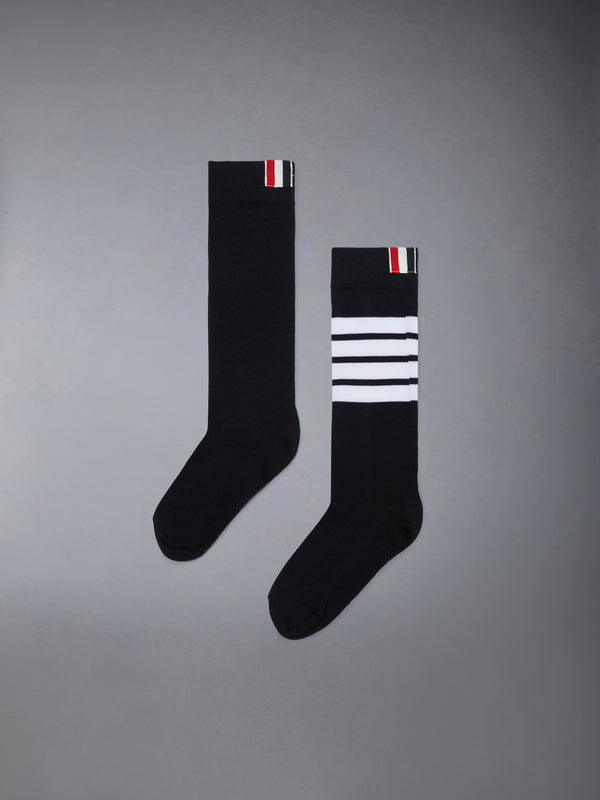 CHILDREN'S COTTON 4-BAR KNEE HIGH SOCKS - featured image