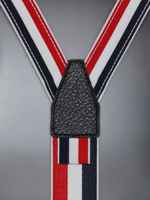 キッズ 24mm ポリグログランストライプサスペンダー - image 3