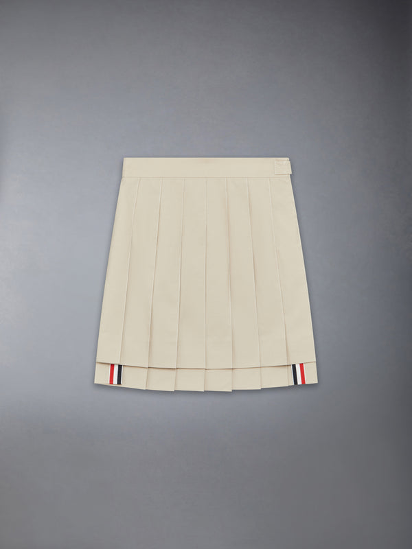 TYPEWRITER PLEATED MINI SKIRT - featured image