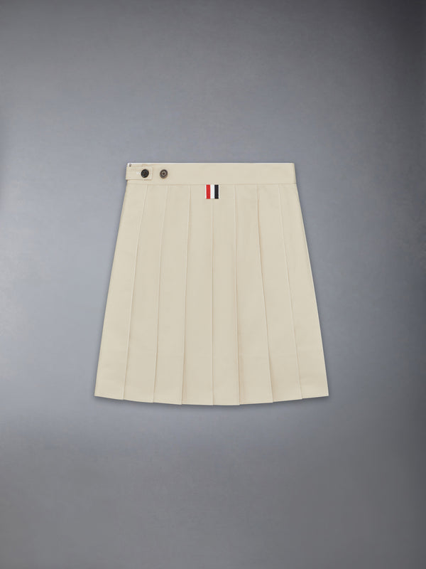 TYPEWRITER PLEATED MINI SKIRT - image 2