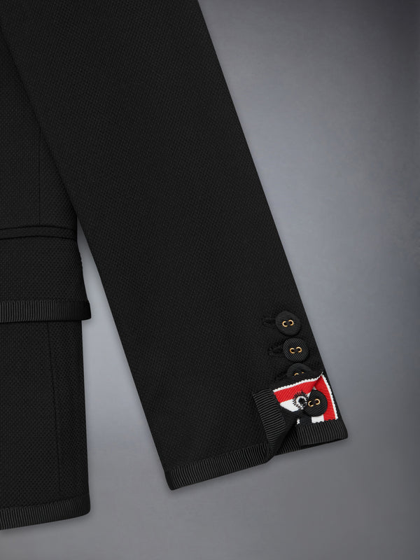 キッズ クラシック ピケ スーツ生地 タキシードジャケット - image 4