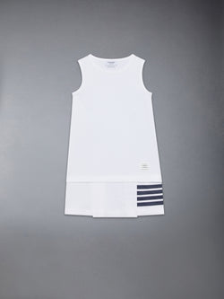 CHILDREN'S JERSEY 4-BAR RINGER TANK DRESS