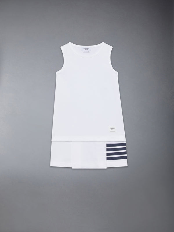 CHILDREN'S JERSEY 4-BAR RINGER TANK DRESS - featured image