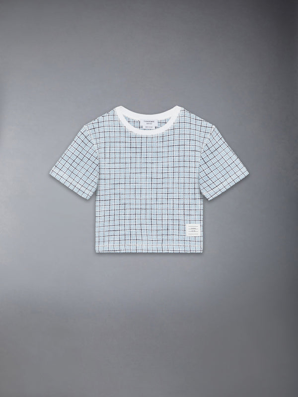 CHILDREN'S TWEED JERSEY BOXY TEE - featured image