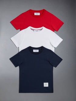 CHILDREN'S THREE PACK SOLID JERSEY TEE