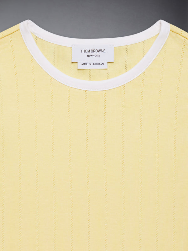 CHILDREN'S POINTELLE RINGER TANK TOP - image 3