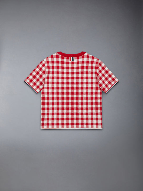 CHILDREN'S COTTON SHORT SLEEVE SWEATER - image 2