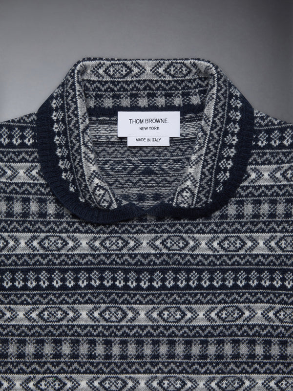 CHILDREN'S FAIR ISLE FINE MERINO PULLOVER - image 4